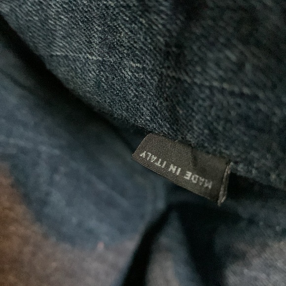 Authentic Prada Canapa denim tote bag with dustbag. - Picture 15 of 17